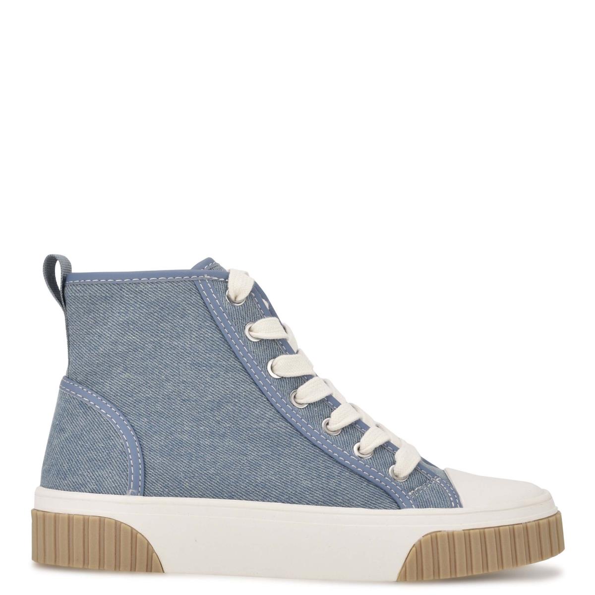 Blue Women\'s Nine West Dyiane High Top Sneakers | SFRY85309