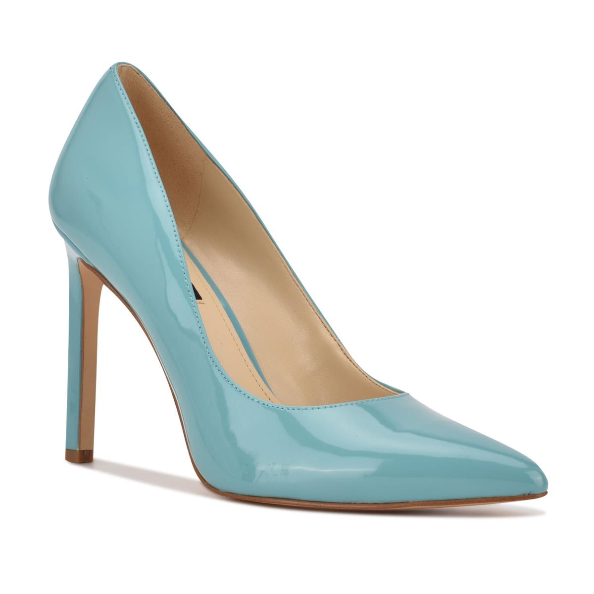 Blue Women's Nine West Tatiana Pointy Toe Pumps | MIJB83491