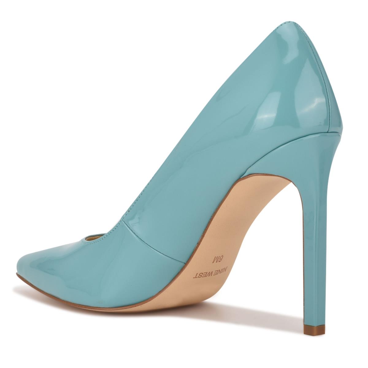 Blue Women's Nine West Tatiana Pointy Toe Pumps | MIJB83491