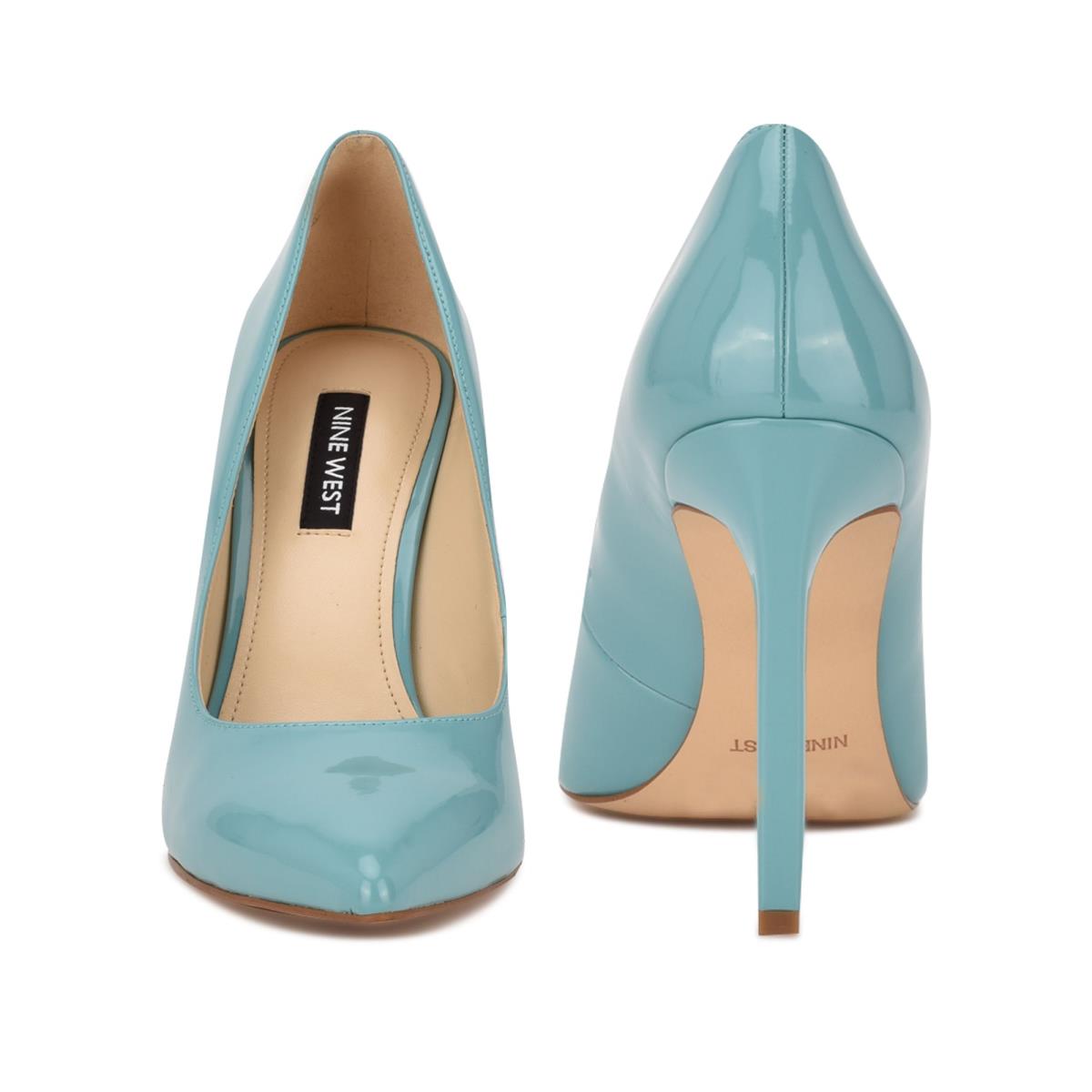 Blue Women's Nine West Tatiana Pointy Toe Pumps | MIJB83491