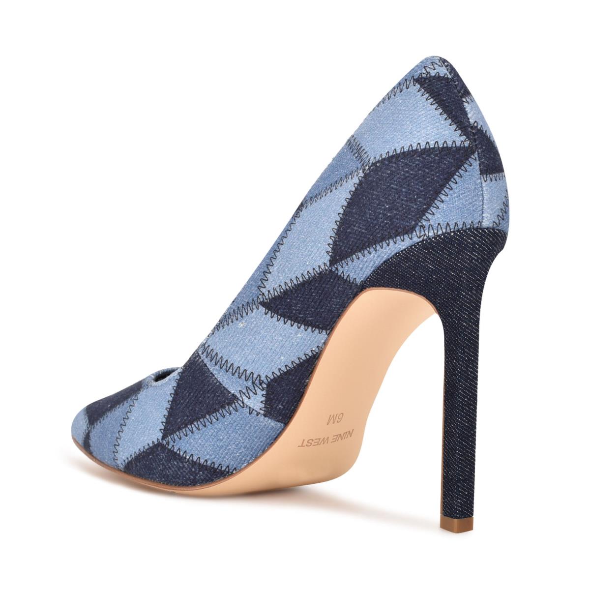 Blue Women's Nine West Tatiana Pointy Toe Pumps | SQXV04925