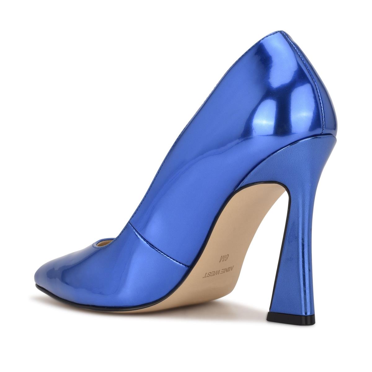 Blue Women's Nine West Trendz Pointy Toe Pumps | LXQE56182