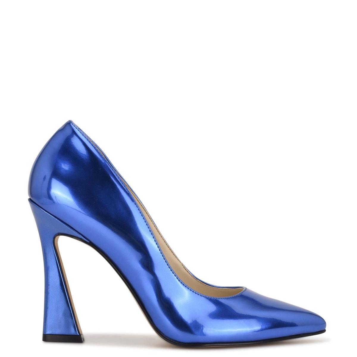 Blue Women\'s Nine West Trendz Pointy Toe Pumps | LXQE56182