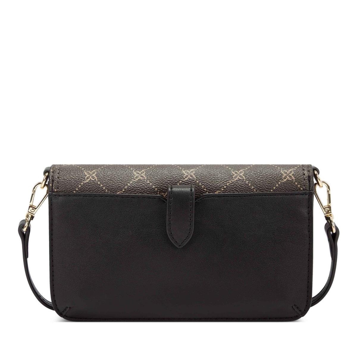 Brown / Black Women's Nine West Lawson Wallet On A String Crossbody Bags | NQJU47658