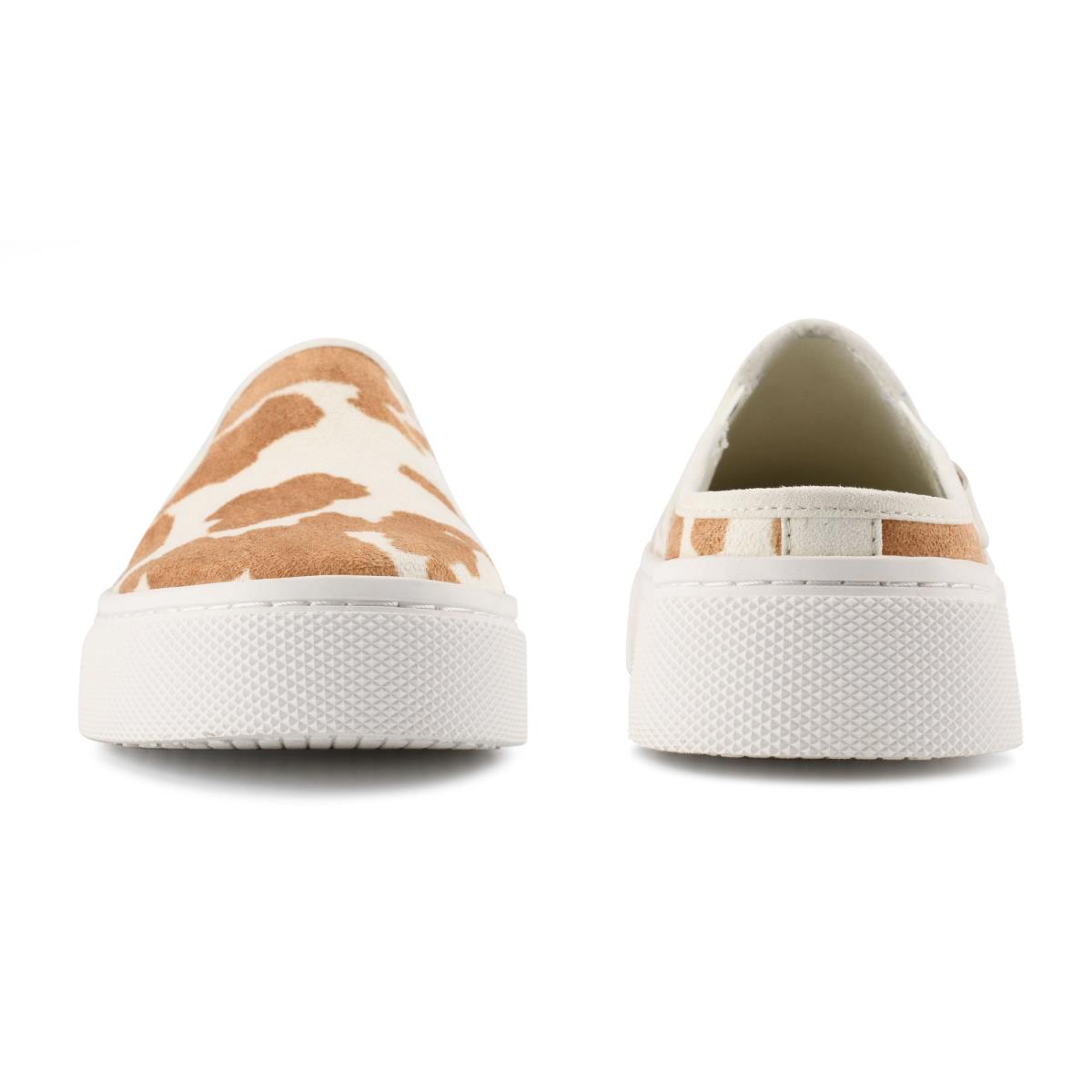 Brown / White Women's Nine West Hayzel Slip On Sneaker | VPIN48709