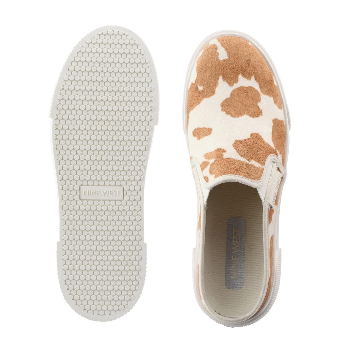 Brown / White Women's Nine West Hayzel Slip On Sneaker | VPIN48709