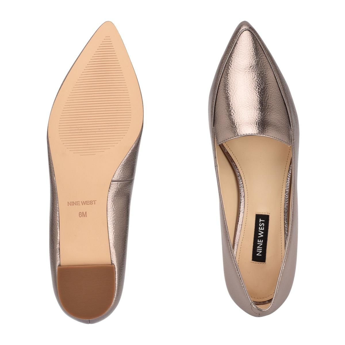 Brown Women's Nine West Abay Smoking Flats | PLMC19584