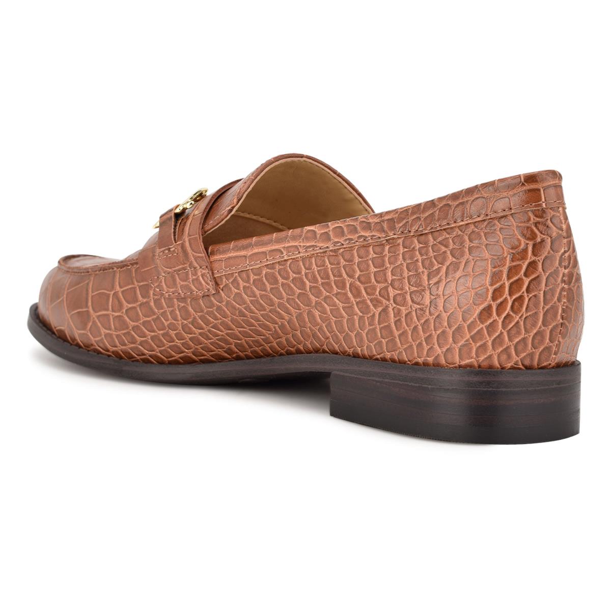 Brown Women's Nine West Onlyou Slip-On Loafers | UJAF23651