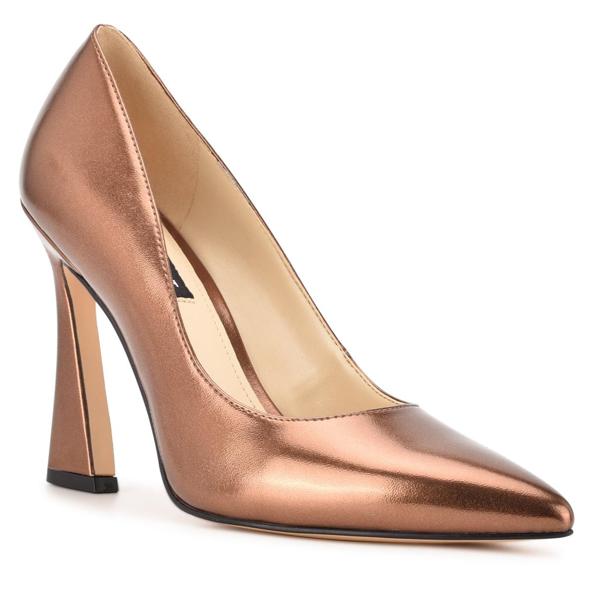 Brown Women's Nine West Trendz Pointy Toe Pumps | TFPU28640