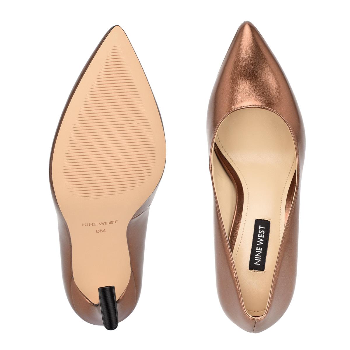 Brown Women's Nine West Trendz Pointy Toe Pumps | TFPU28640