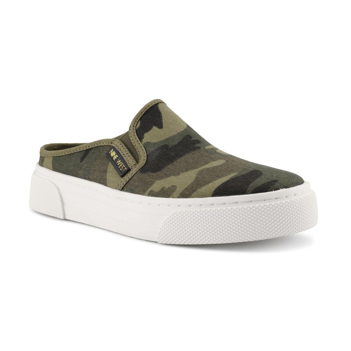 Camo Women's Nine West Hayzel Slip On Sneaker | VOWR67318