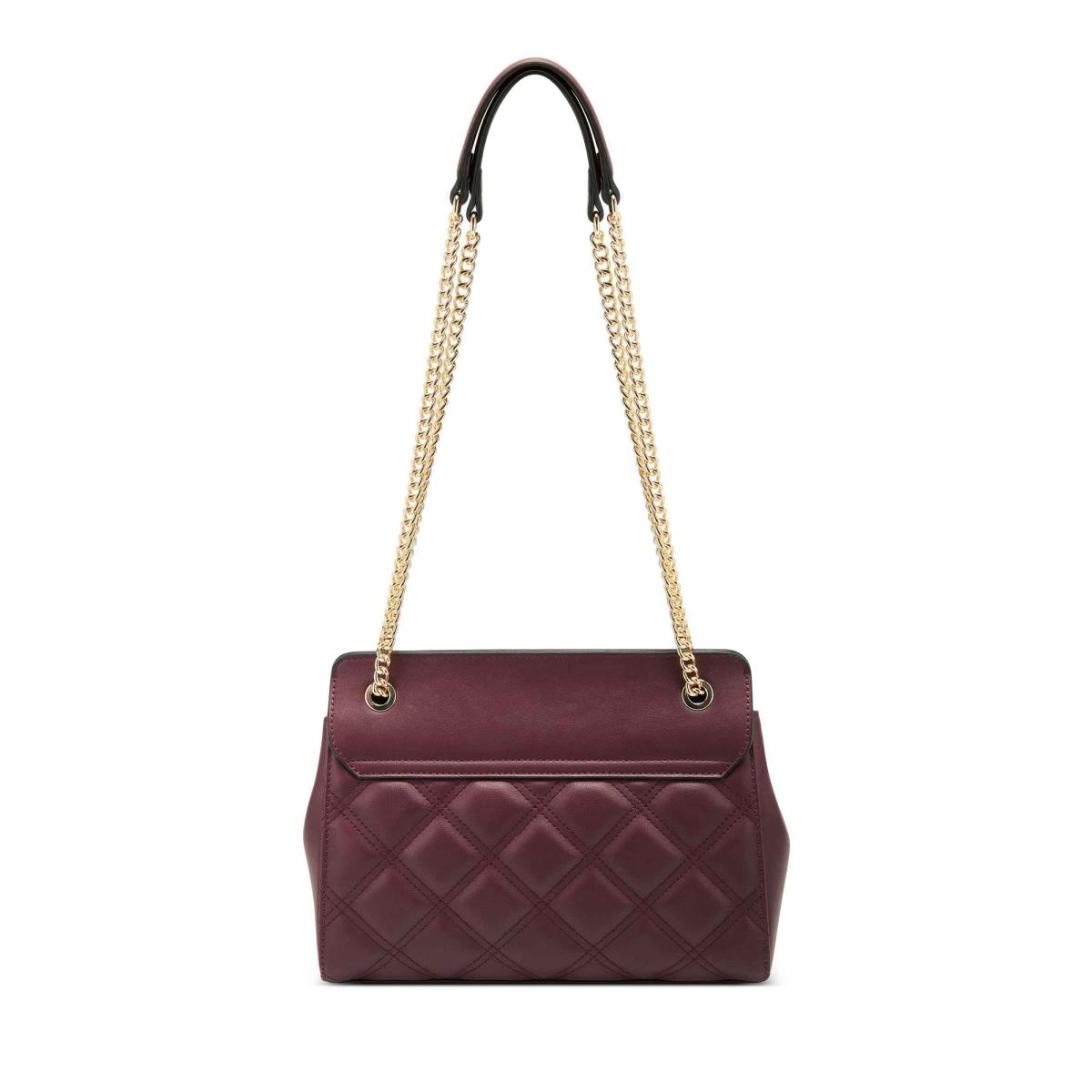 Claret Women's Nine West Ava Convertible Xbody Flap Crossbody Bags | ZDWE61780