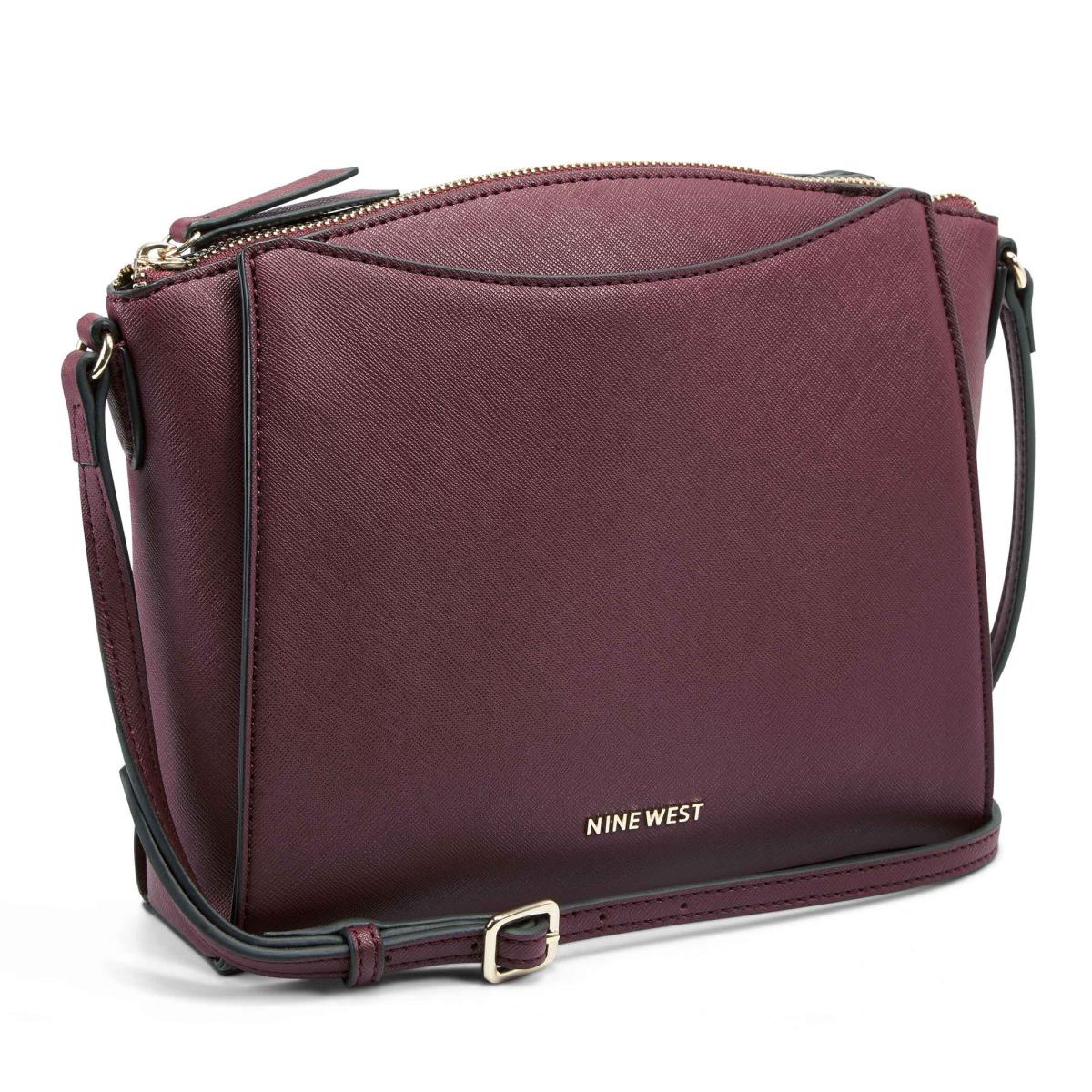 Claret Women's Nine West Paisley Crossbody Bags | OKYV16034