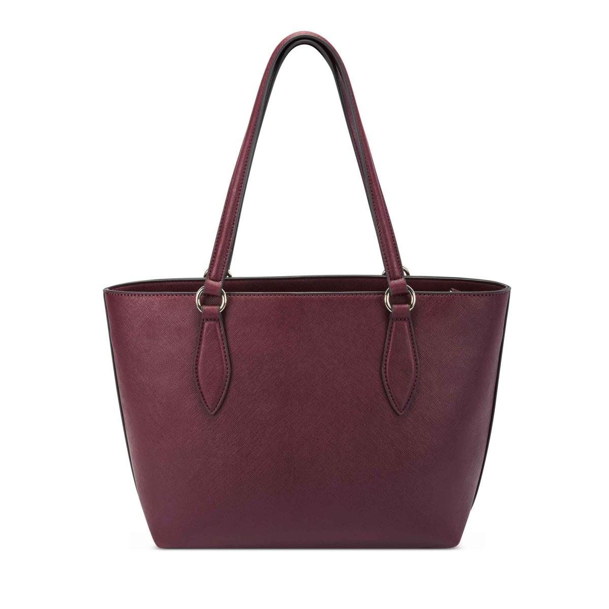 Claret Women's Nine West Paisley Small Tote Tote Bags | TUHZ61853