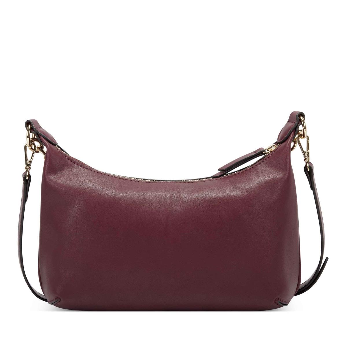 Claret Women's Nine West Ronnie Top Zip Shoulder Bag Shoulder Bags | HZKM23489