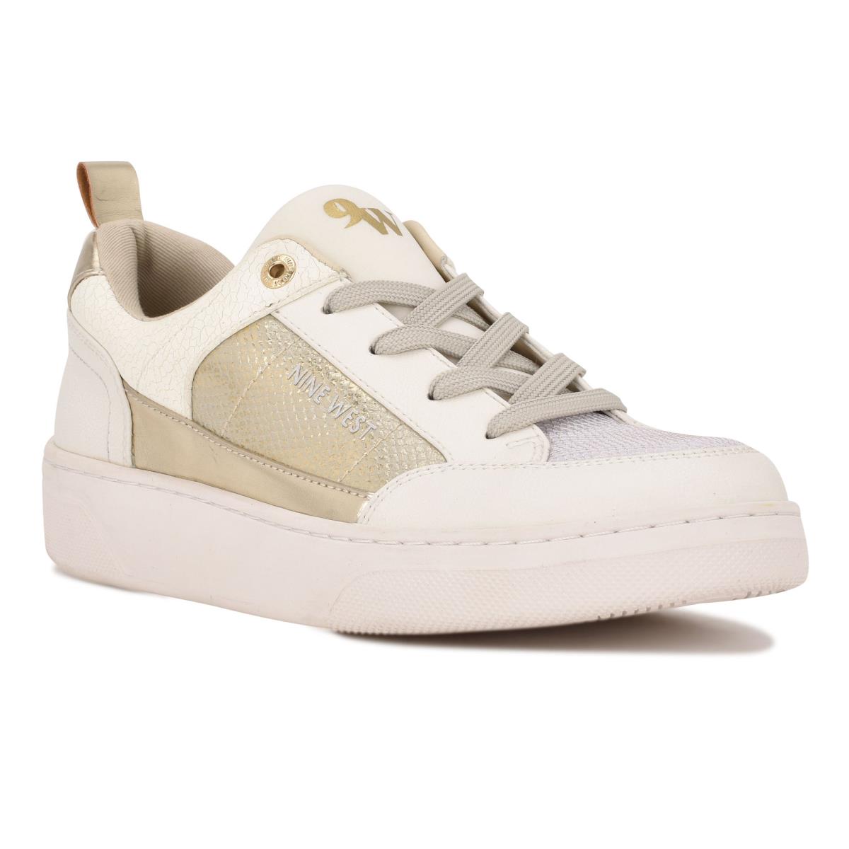 Cream Women's Nine West Elevate Sneakers Sneakers | AETD63275