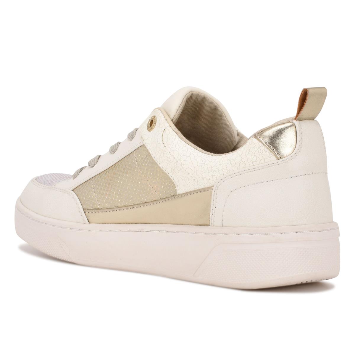 Cream Women's Nine West Elevate Sneakers Sneakers | AETD63275