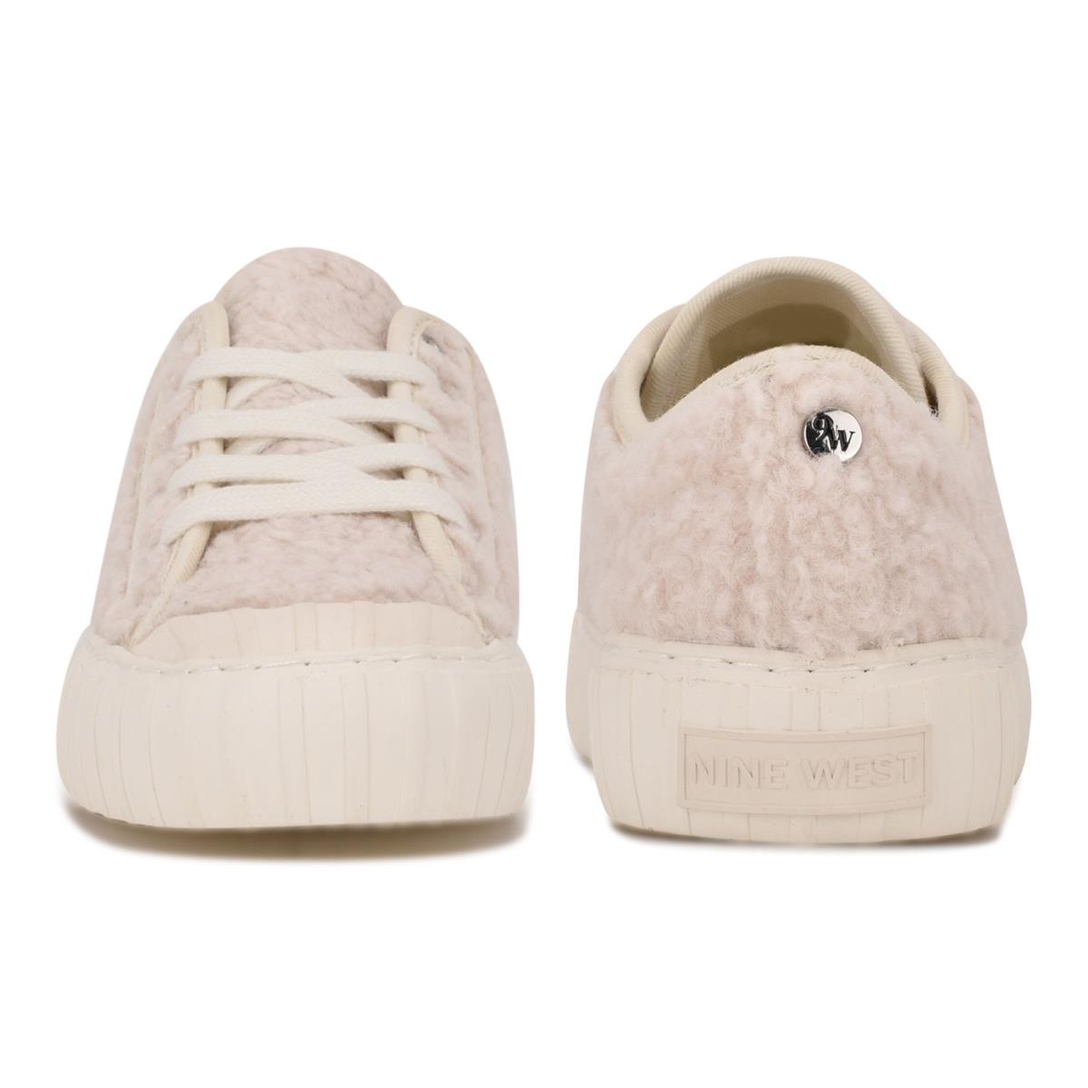 Cream Women's Nine West Hazie Sneakers Sneakers | YQDA61540