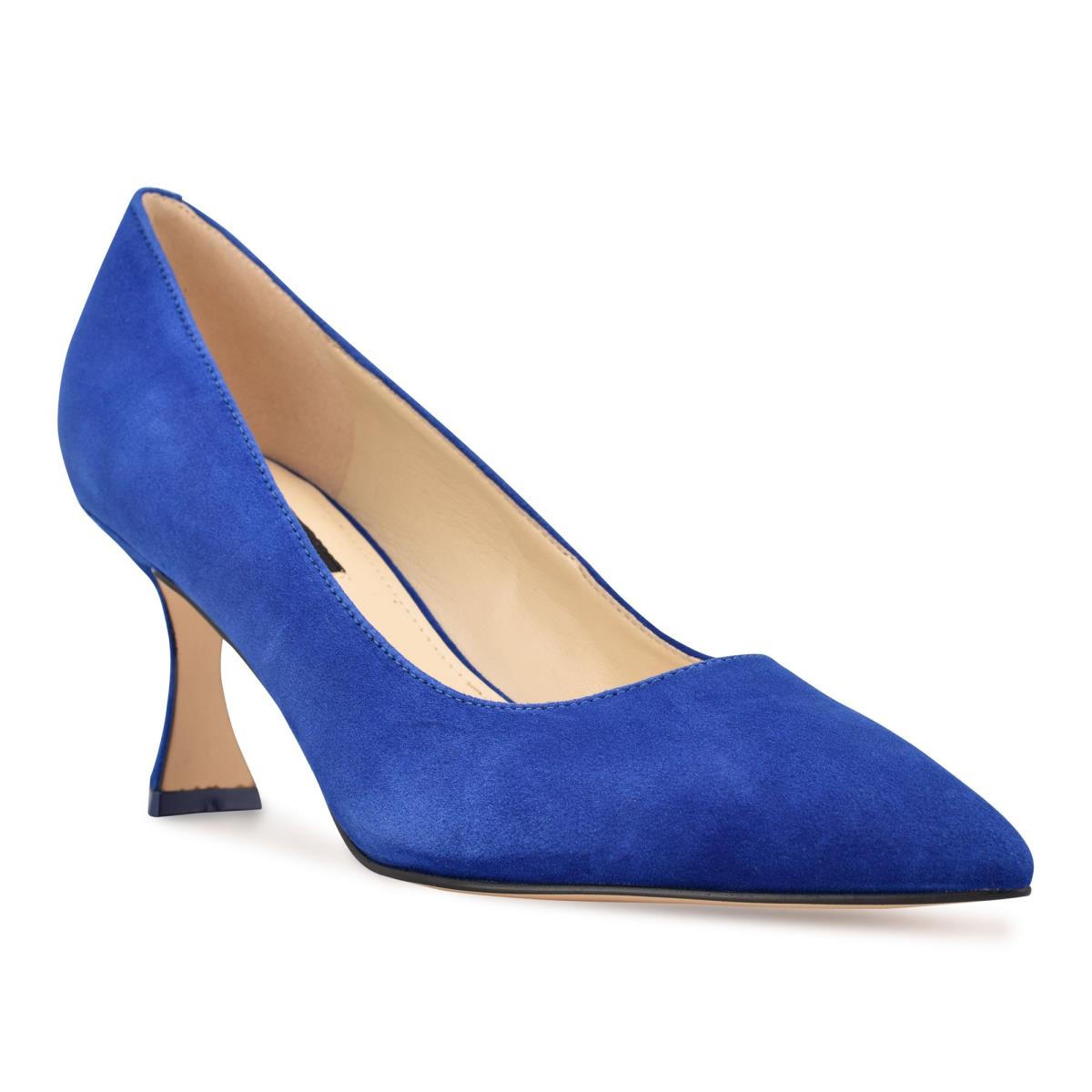 Deep Blue Women's Nine West Workin Pointy Toe Pumps | LXME19542