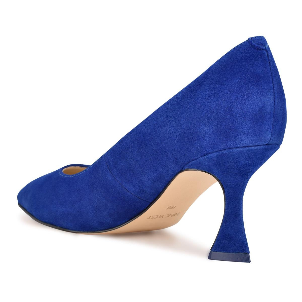 Deep Blue Women's Nine West Workin Pointy Toe Pumps | LXME19542