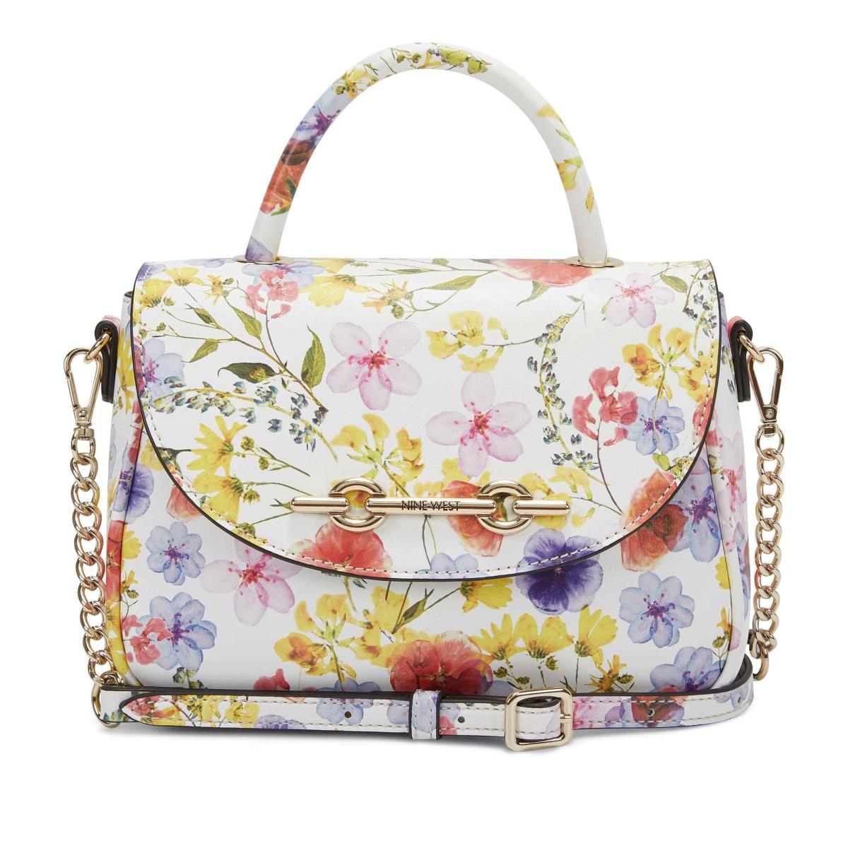 Flower Women\'s Nine West Addy Mini Top Handle Flap Crossbody Bags | PFKY40732