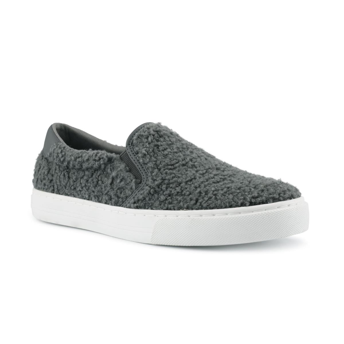 Grey Women's Nine West Lala Slip On Sneakers | FRSE84651