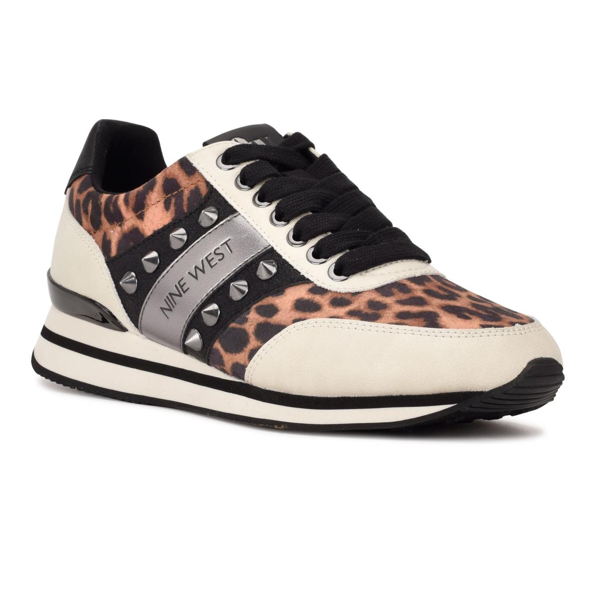 Leopard Women's Nine West Bunnie Sneakers Sneakers | HDUC63278