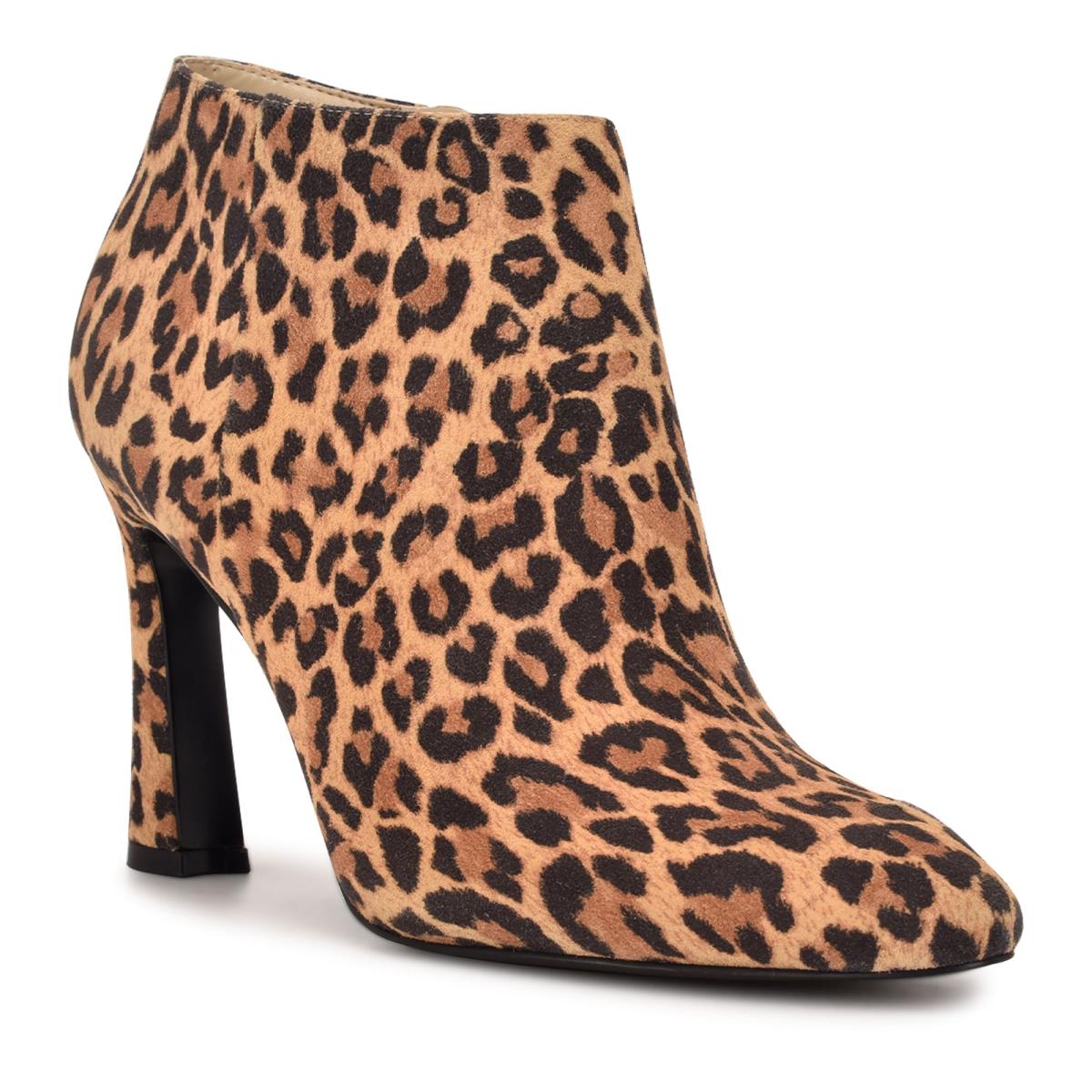 Leopard Women's Nine West Raze Dress Booties | SUWG87629