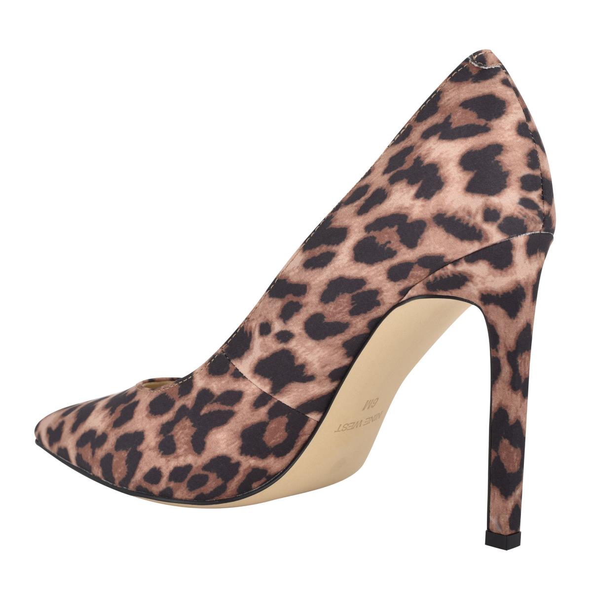 Leopard Women's Nine West Tatiana Pointy Toe Pumps | OEPF79865