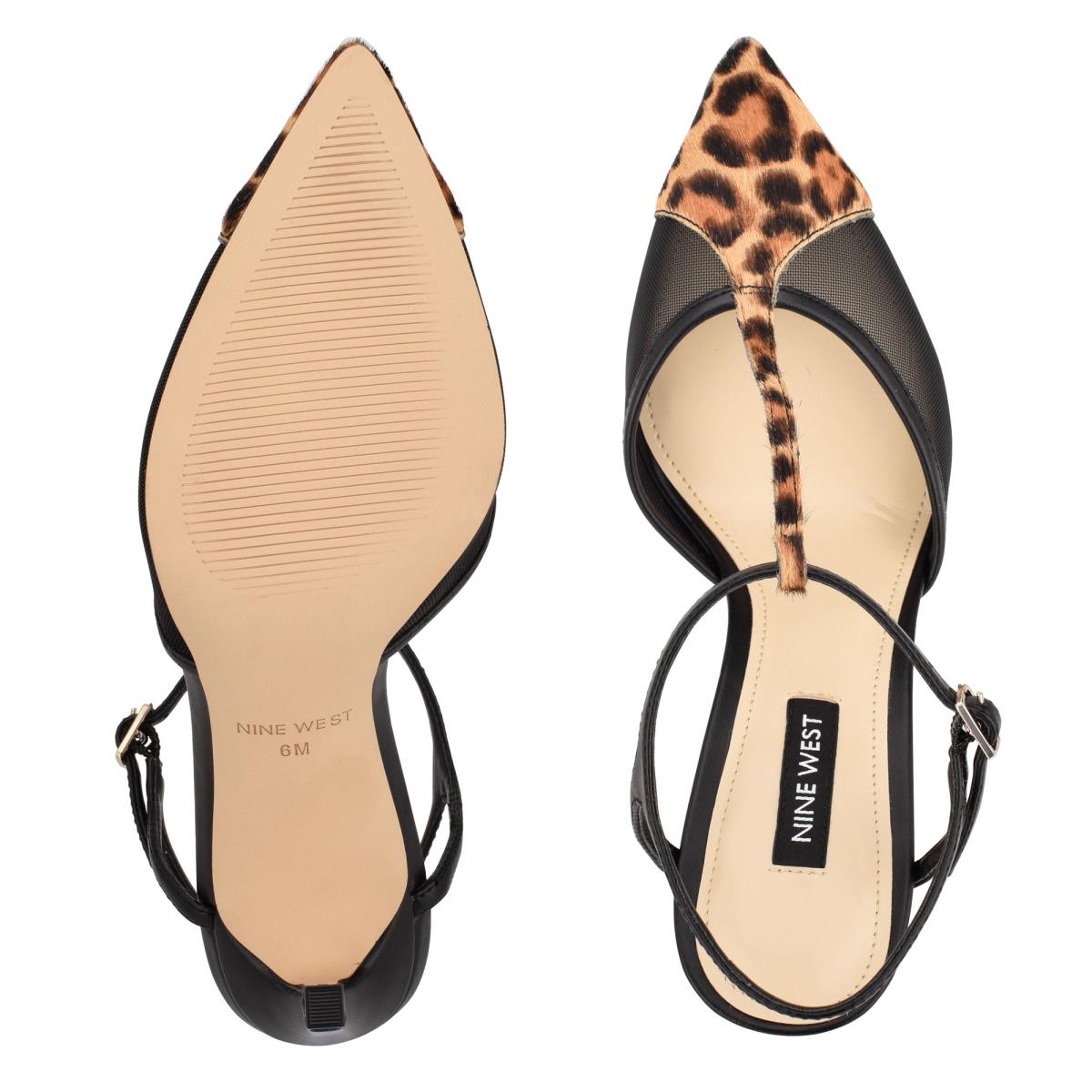 Leopard Women's Nine West Terrah Dress Pumps | JKEL53712