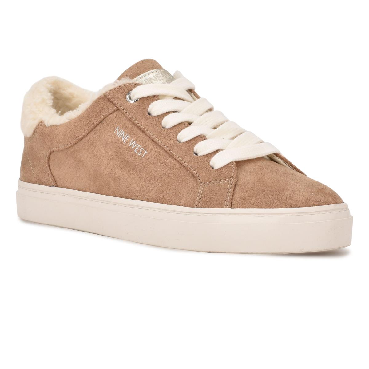 Light Beige Women's Nine West Bribe Casual Sneakers | RPBW08251