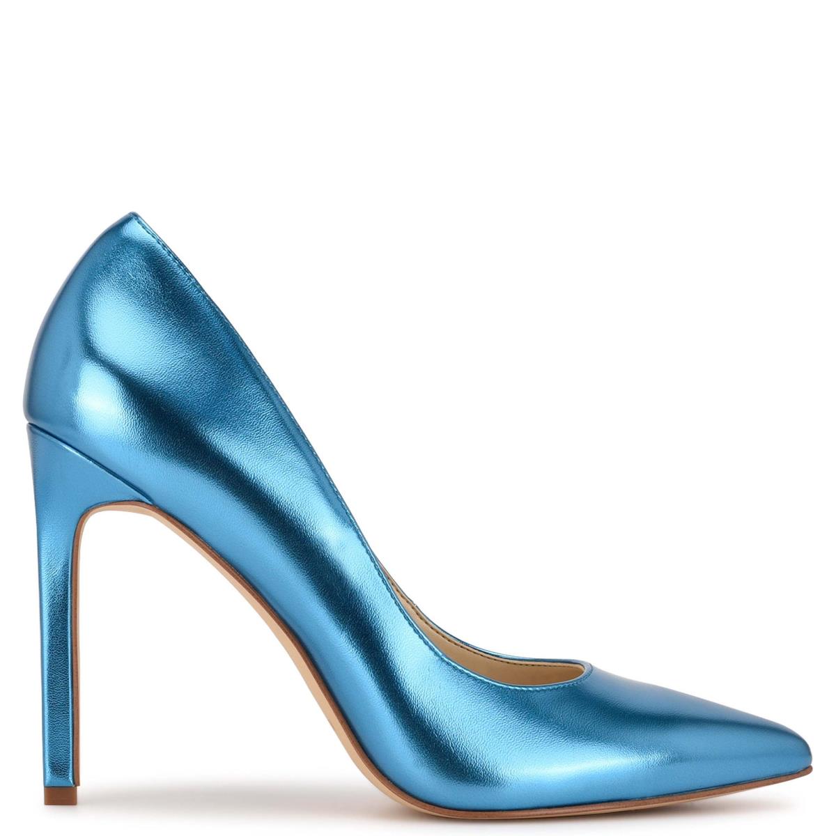 Light Blue Women\'s Nine West Tatiana Pointy Toe Pumps | LPET60184