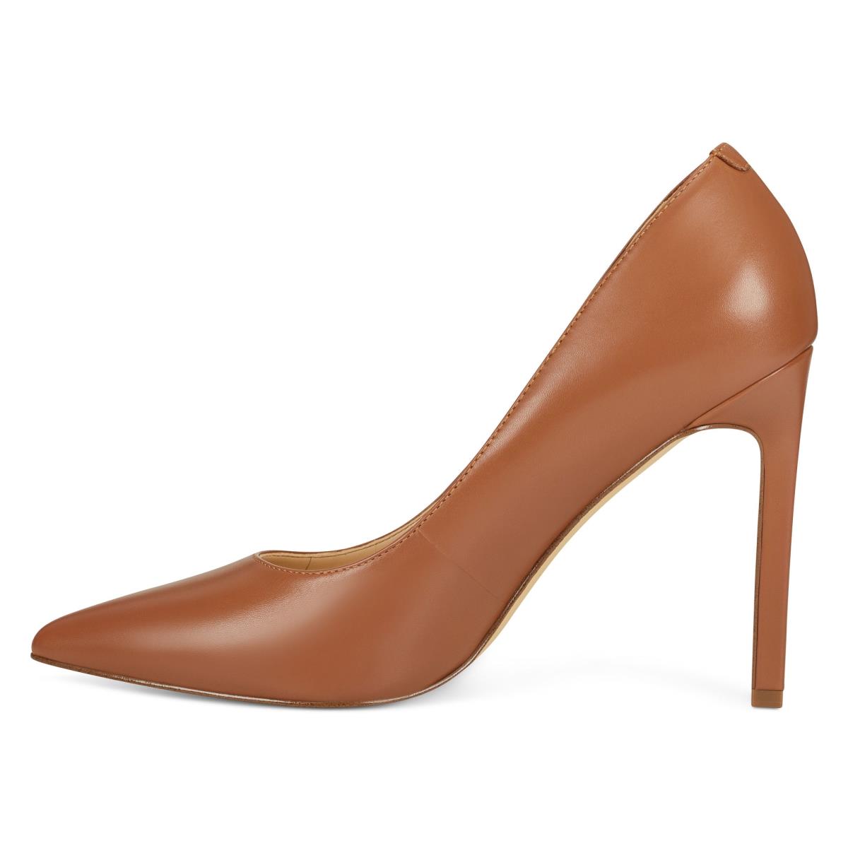 Light Brown Women's Nine West Tatiana Pointy Toe Pumps | WHLP51402