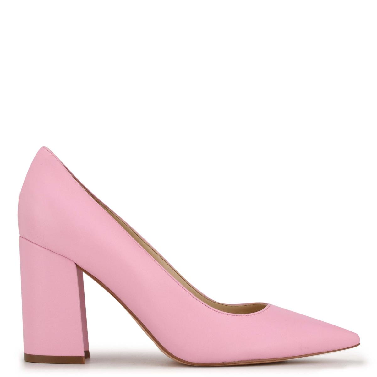 Light Pink Women\'s Nine West Cara Dress Pumps | KJMF14705