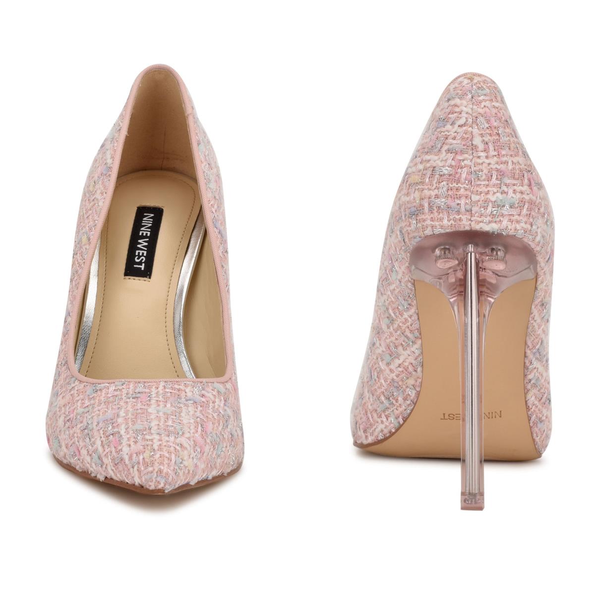 Light Pink Women's Nine West Tatiana Pointy Toe Pumps | NWUT01745