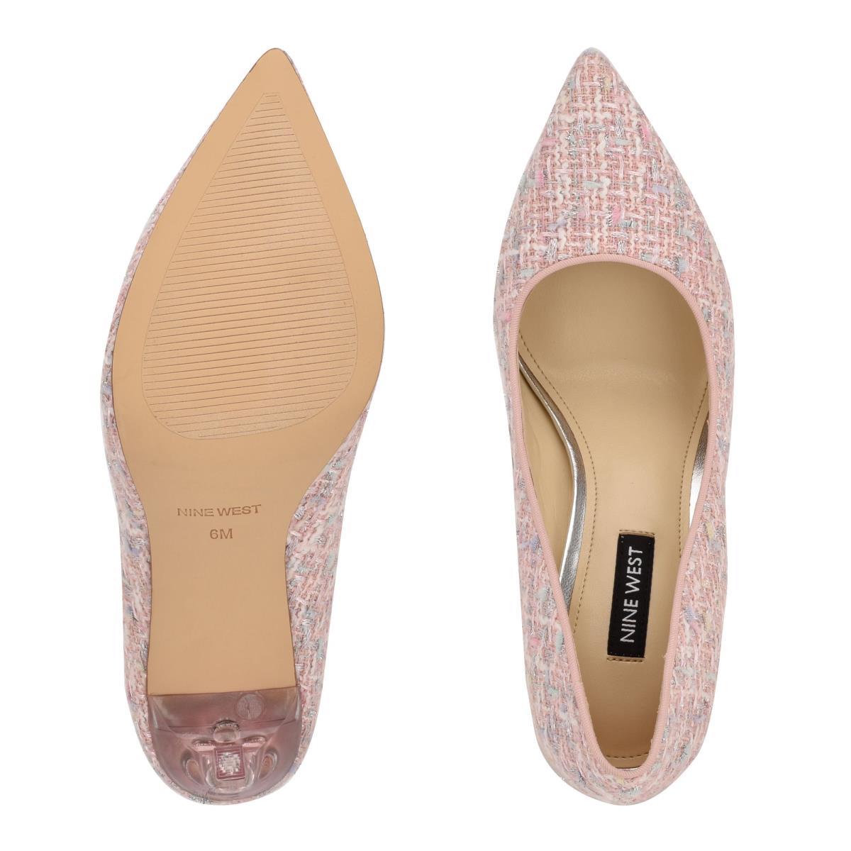 Light Pink Women's Nine West Tatiana Pointy Toe Pumps | NWUT01745