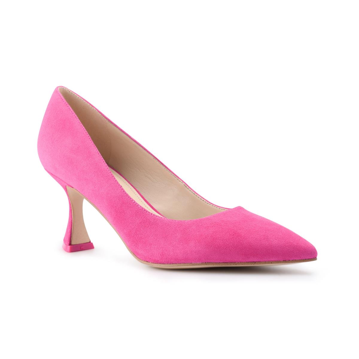 Light Pink Women's Nine West Workin Pointy Toe Pumps | WABF13089