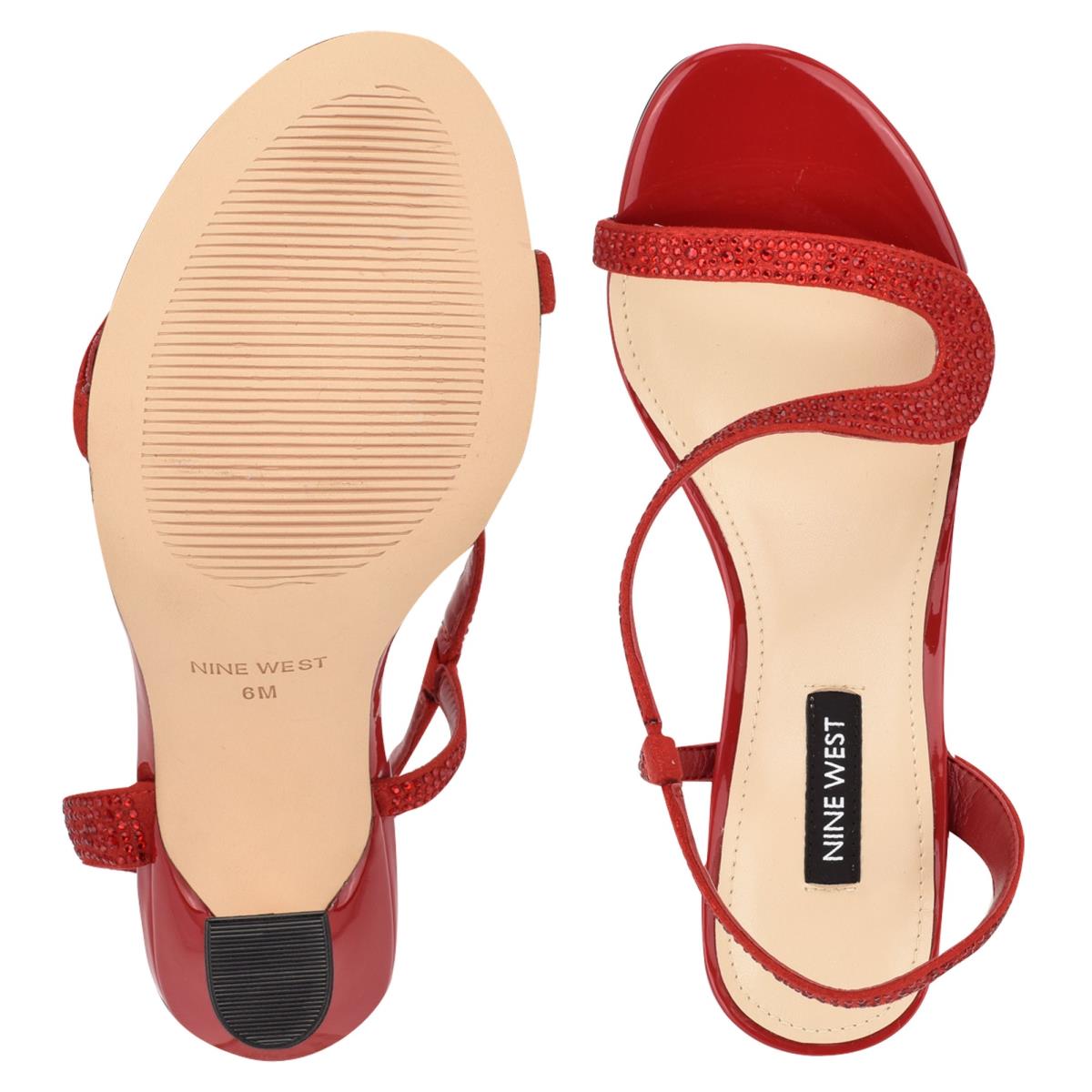 Light Red Women's Nine West Immal Dress Sandals | GZQY93860