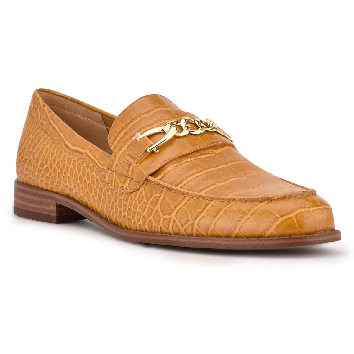 Mustard Women's Nine West Onlyou Slip-On Loafers | KGSN18570