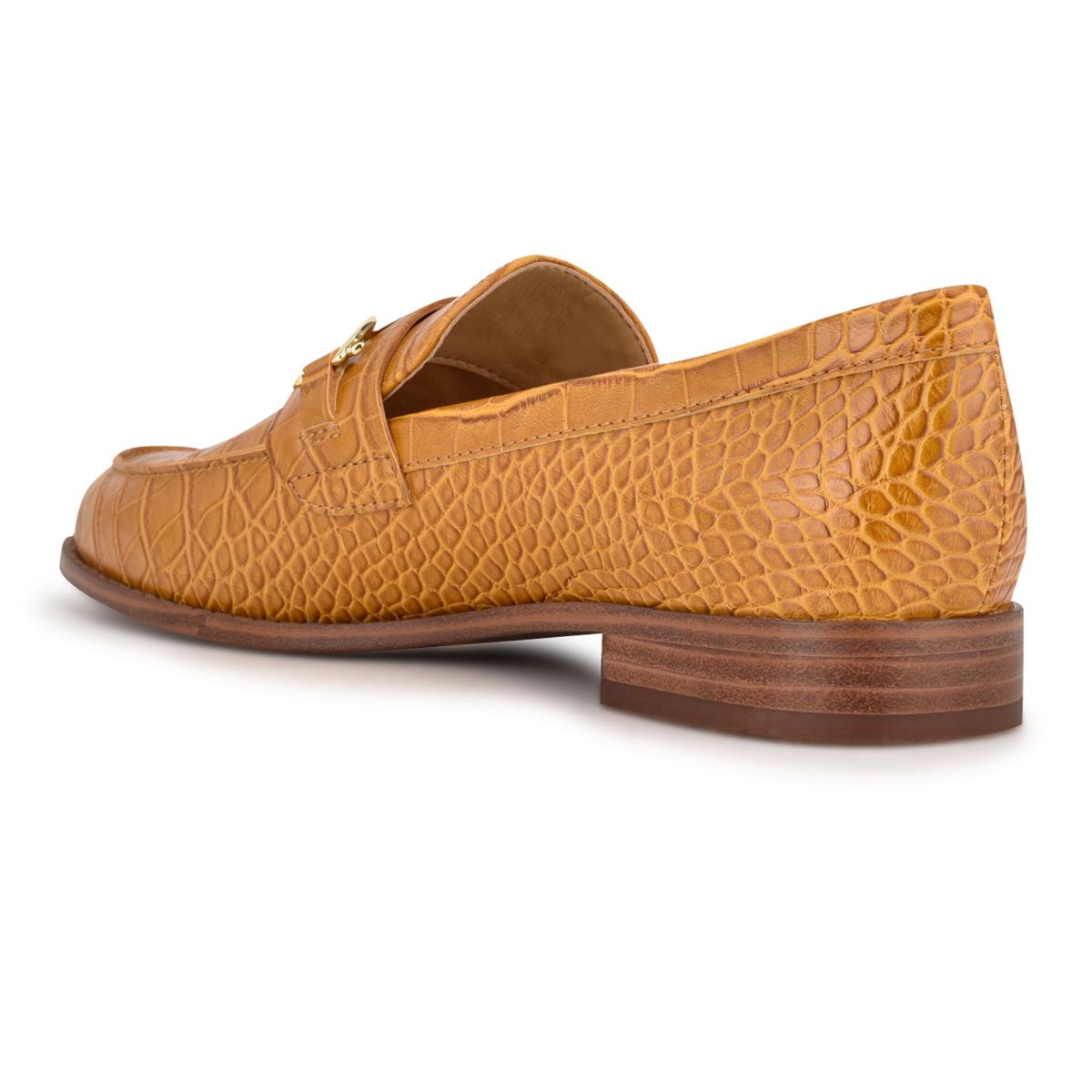 Mustard Women's Nine West Onlyou Slip-On Loafers | KGSN18570