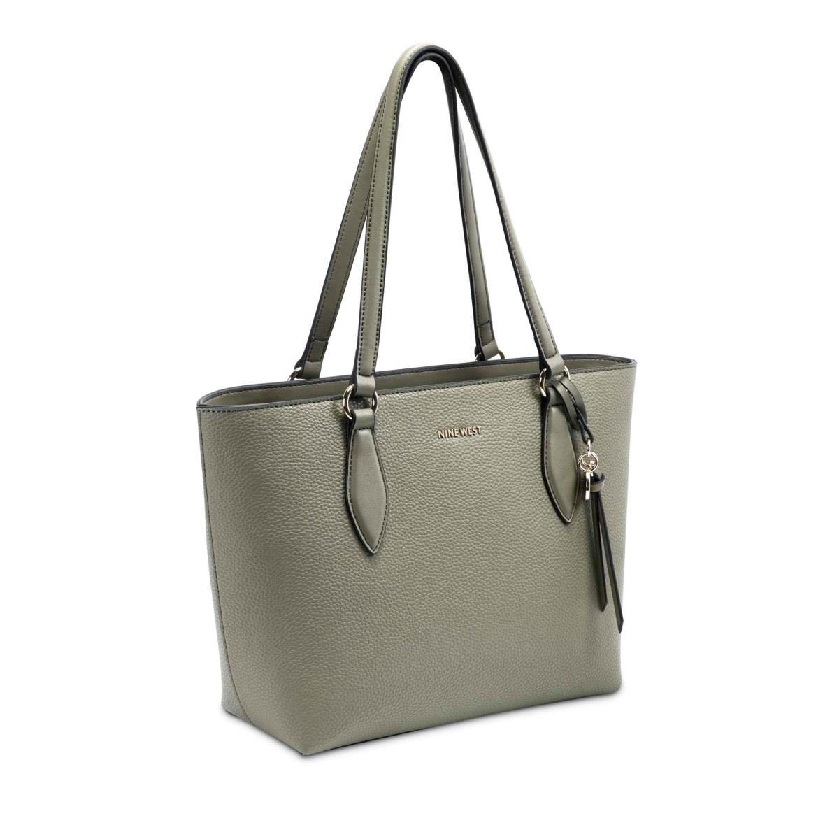 Olive Women's Nine West Paisley Small Tote Tote Bags | JOXI13270