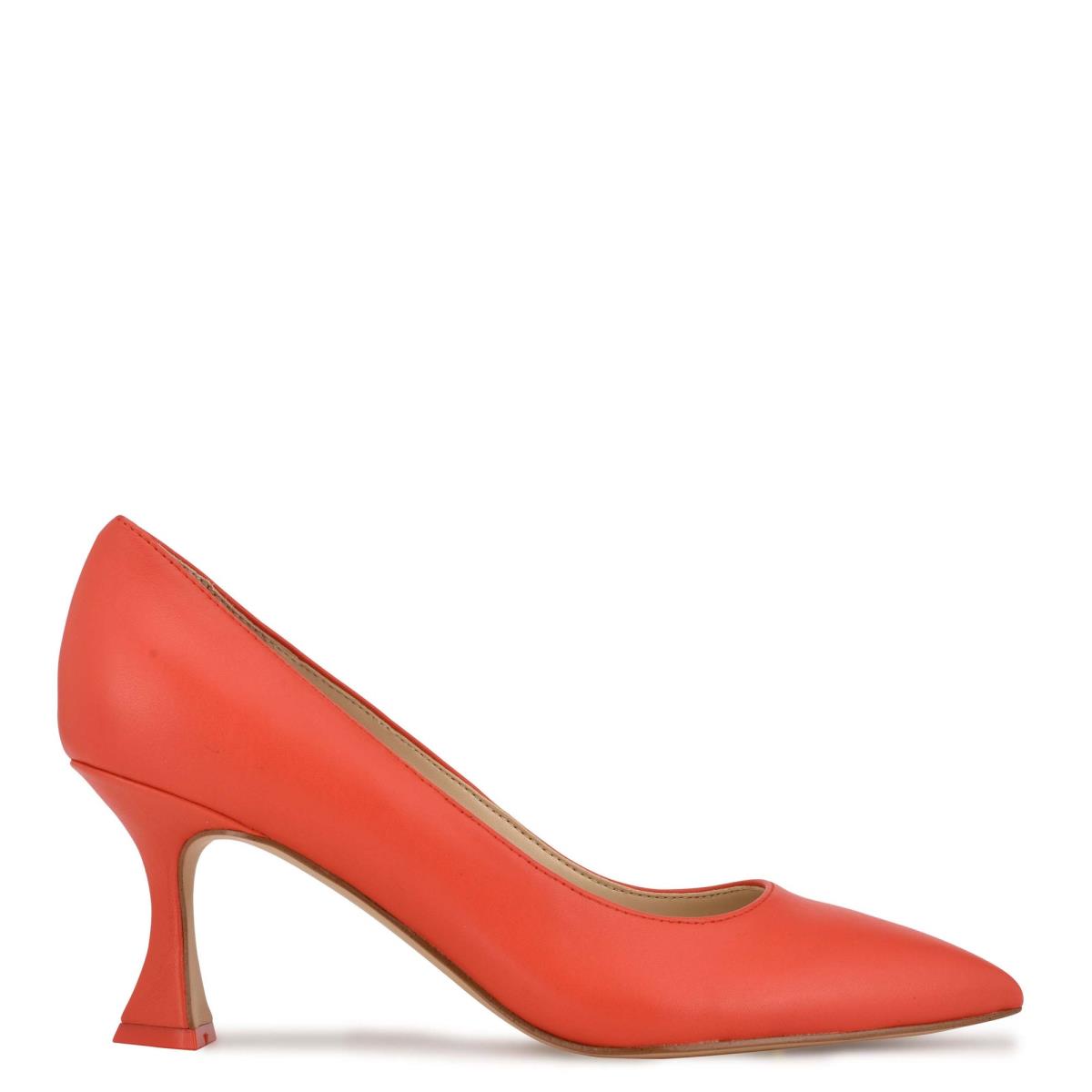 Orange Women\'s Nine West Workin Pointy Toe Pumps | DCNE15360