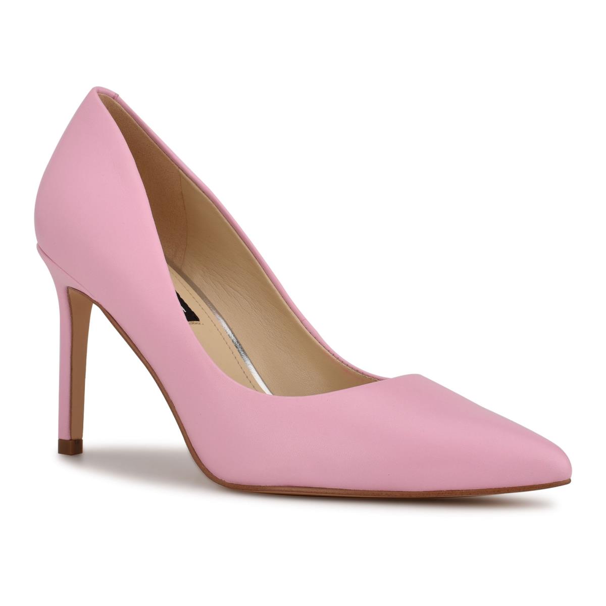 Pink Women's Nine West Ezra Pointy Toe Pumps | ATYB23705