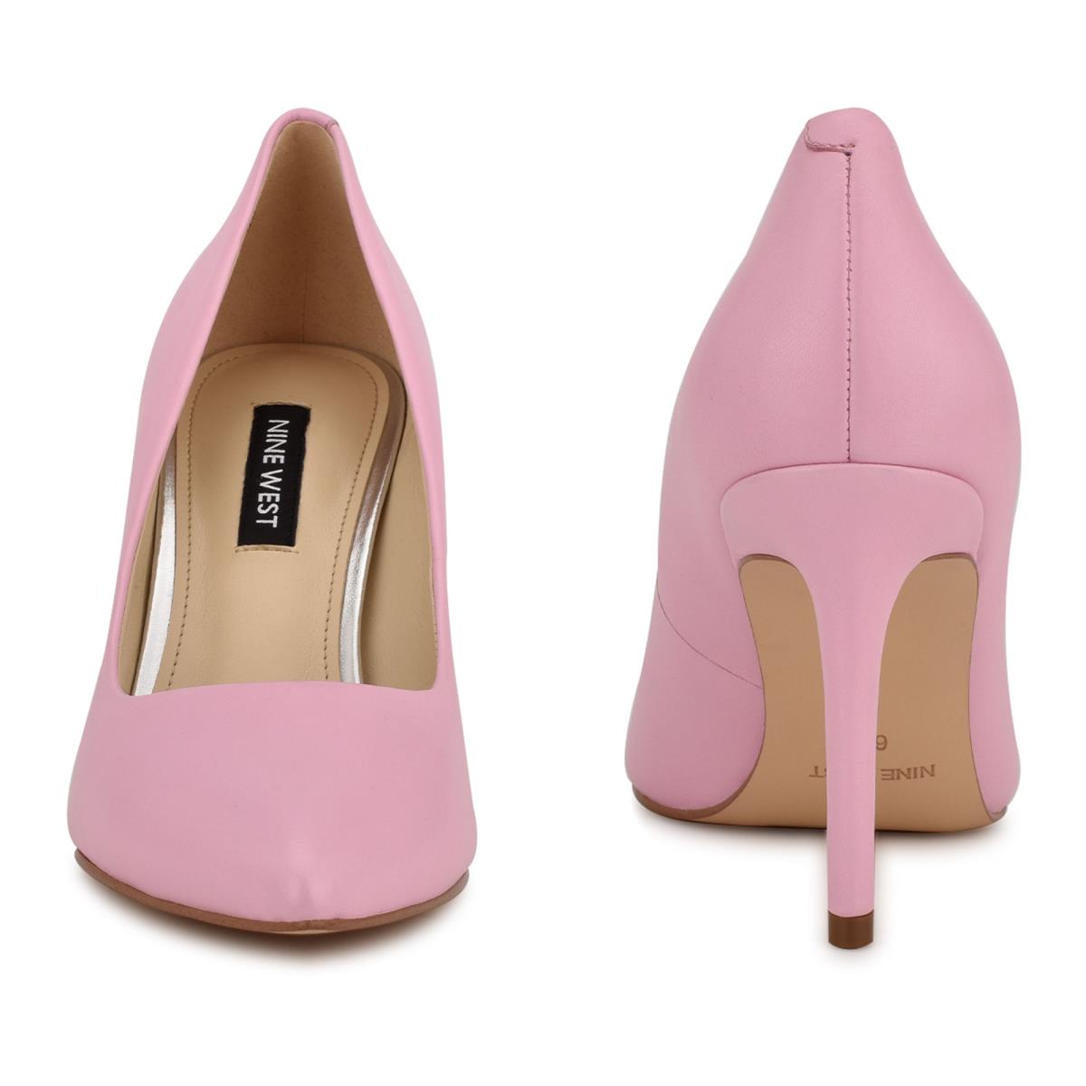 Pink Women's Nine West Ezra Pointy Toe Pumps | ATYB23705