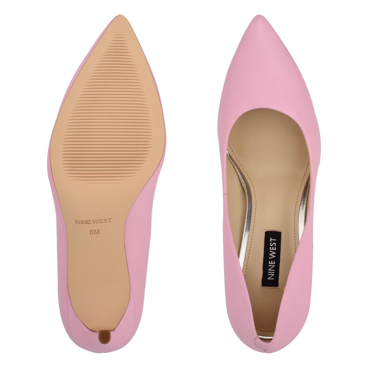 Pink Women's Nine West Ezra Pointy Toe Pumps | ATYB23705