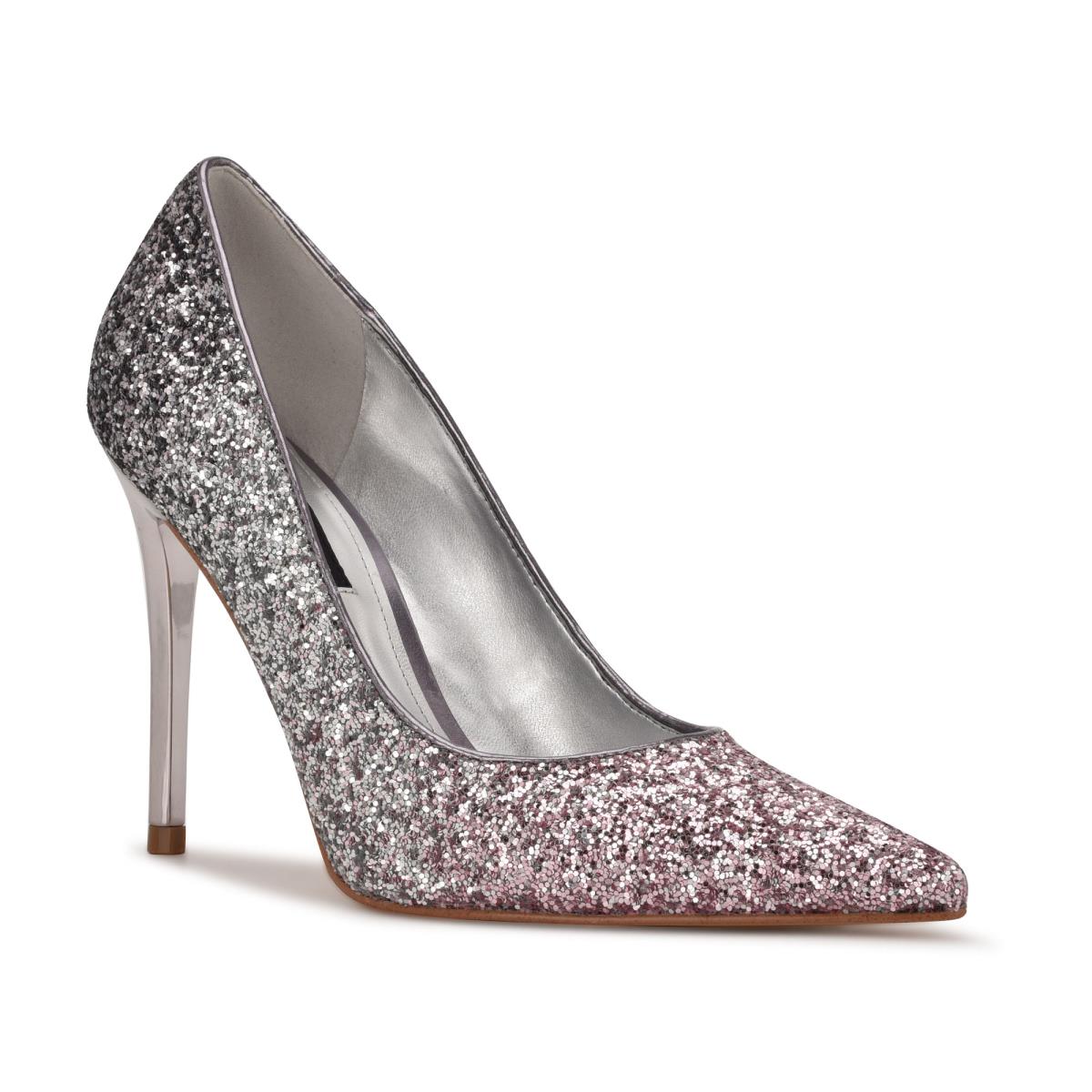 Pink Women's Nine West Fresh Pointy Toe Pumps | WNHB03542