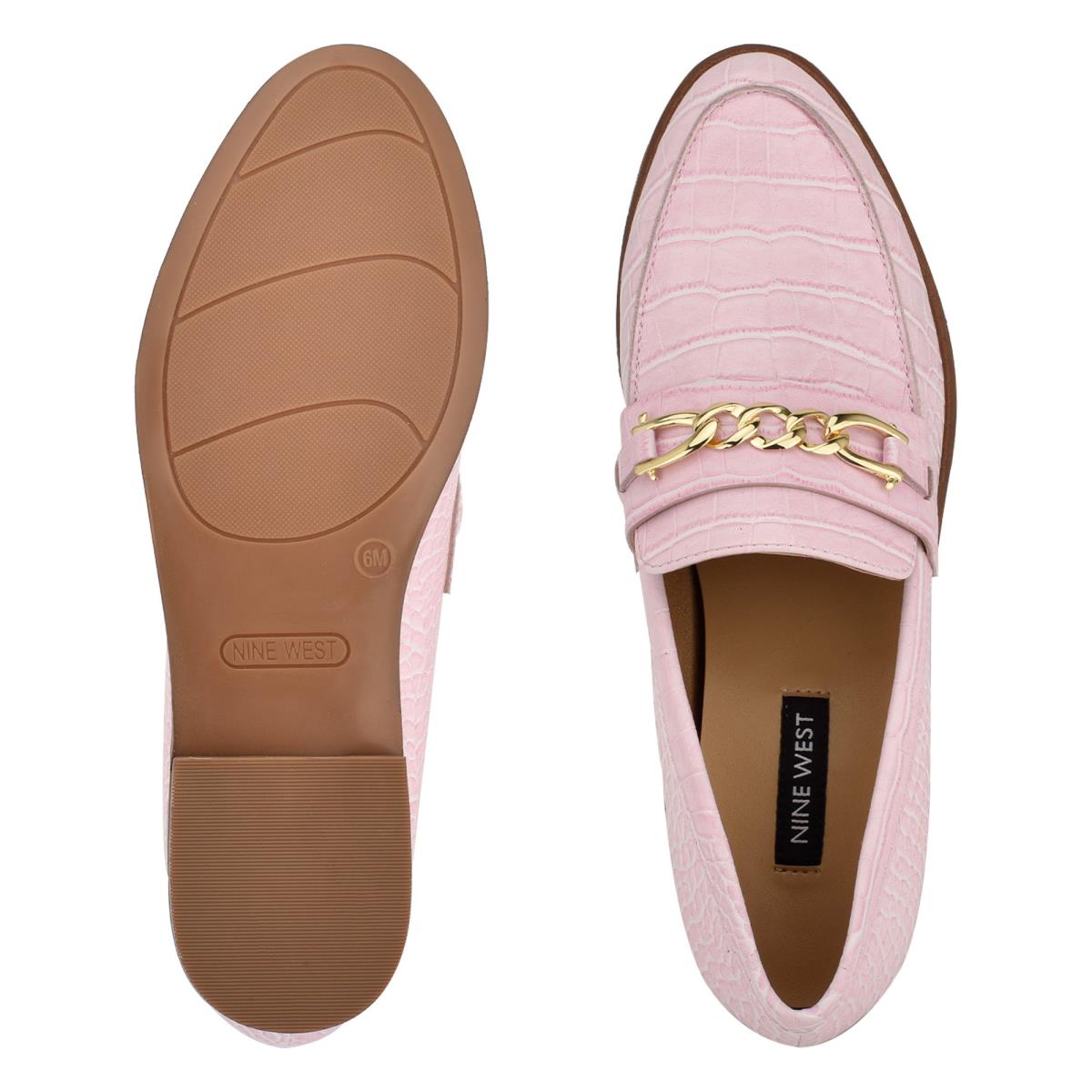 Pink Women's Nine West Onlyou Slip-On Loafers | EAXI31748