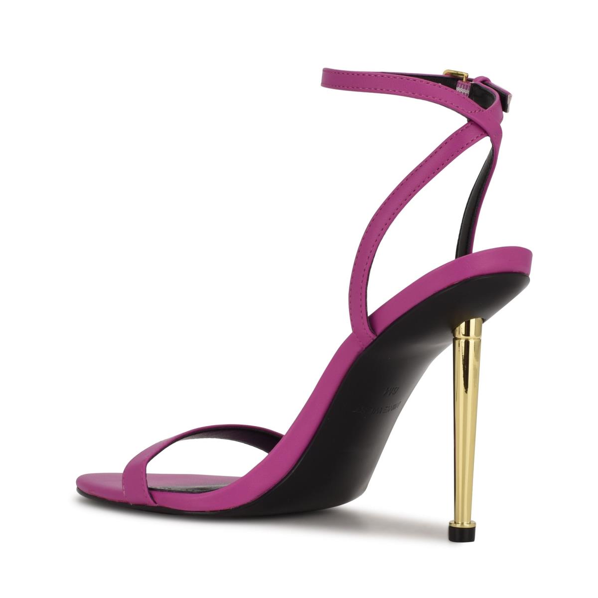 Pink Women's Nine West Reina Ankle Strap Sandals | DGKQ24735