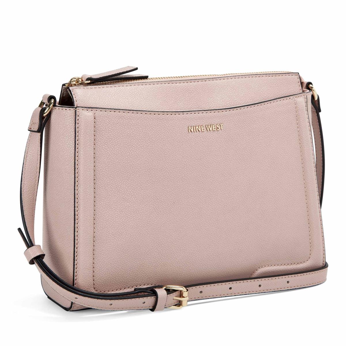 Pink Women's Nine West Shayden Jet Set Crossbody Bags | KCFY91864