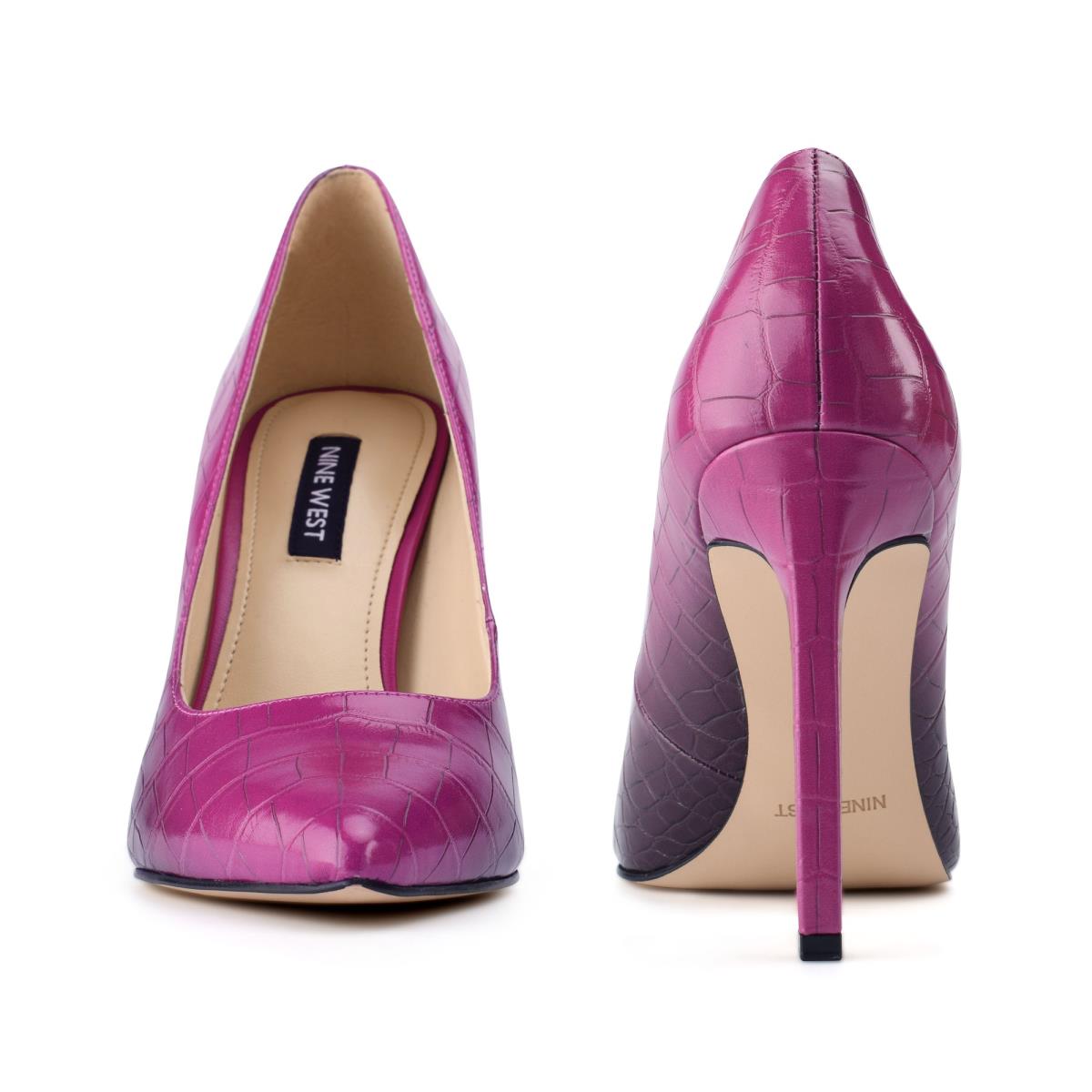 Pink Women's Nine West Tatiana Pointy Toe Pumps | BPZE93706